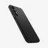 ACS05614 - Galaxy S23 Ultra Case Liquid Air in matte black showing the back